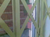 Раздвижные решетчатые стальные двери GRAN-эконом