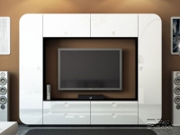 Стенка белая iMeb Мебель Неман в hi-tech ® в стиле iPad