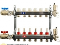 STOUT Коллектор из нержавеющей стали в сборе с расходомерами 11 вых.