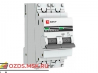 ЭКФ PROxima mcb4763-2-40C-pro Выкл.автомат. ВА 47-63 2P  40А (C) 4,5кА