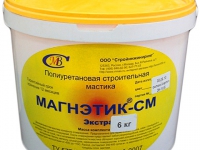 Полиуретановая мастика МАГНЭТИК-СМ Экстра коричневый кирпич