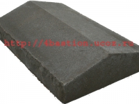 Производство бетонных заборов, заборные блоки, Крышка Забора КЗ-40.