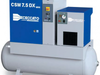 Винтовой компрессор Ceccato CSM 3D на 240 л/мин на ресивере с осушителем