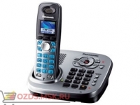 Panasonic KX-TG8041RUM — с автоответчиком, цвет серый мета: Беспроводной телефон DECT (радиотелефон)