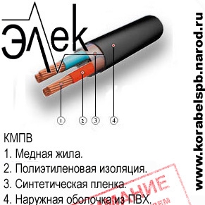 КМПВ продажа судового кабеля
