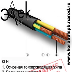 КГ, КГН, КГ-ХЛ (КГхл)  – продажа силового кабеля