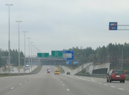 шоссе в Финляндии